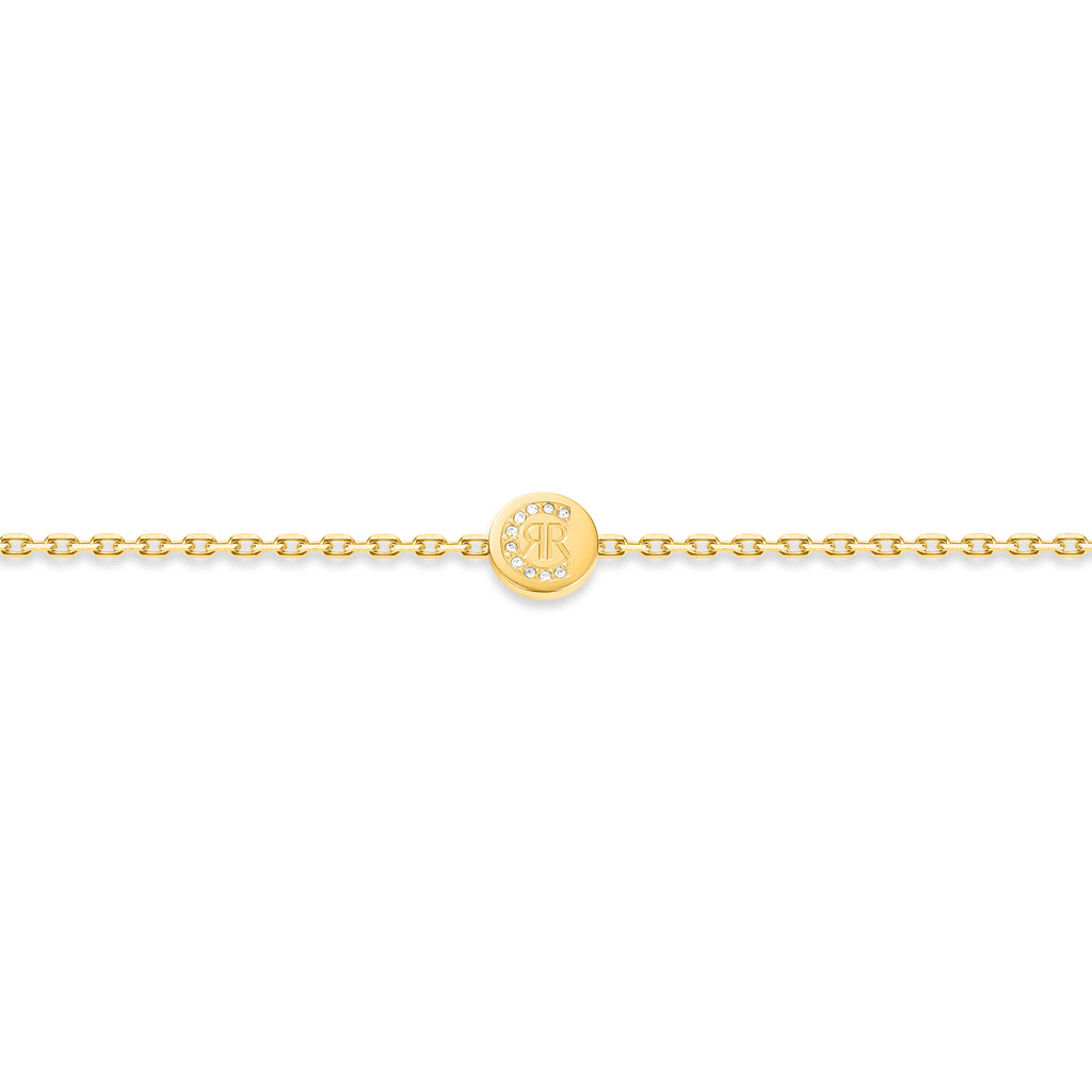 CERRUTI  ELETRA GP ROUND CRYSTALS BRACELET