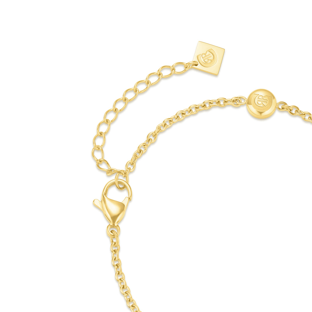 CERRUTI OTTAVIA GP MALACHITE CRYSTALS BRACELET