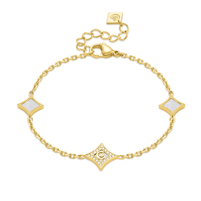 CERRUTI SILVIA GP MOP MOTIF BRACELET