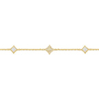 CERRUTI SILVIA GP MOP MOTIF BRACELET