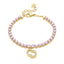 Cerruti Claudia GP Light Rose Tennis Bracelet