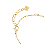 Cerruti Celeste Round Logo Motif Bracelet