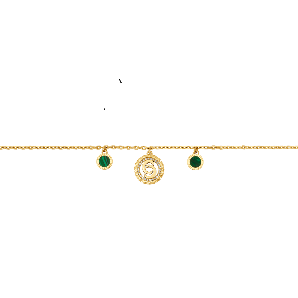 Cerruti Four Motif With Cutout Logo Bracelet