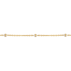 Cerruti Noemi Gold Plated Double Chain Bracelet