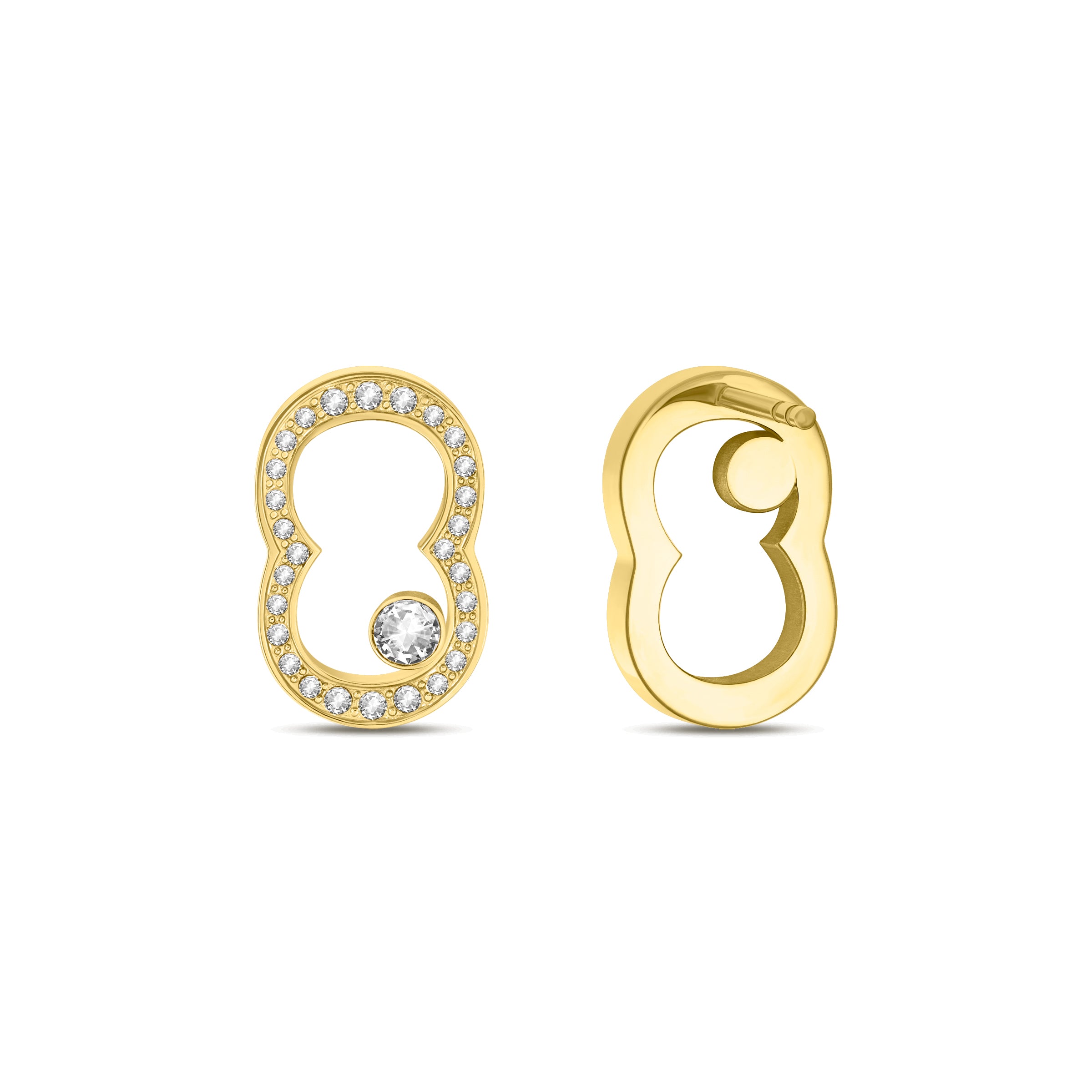 Bianca GP Crystals C Orgo أقراط