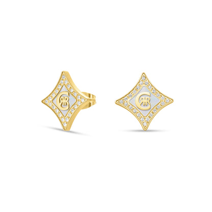 SILVIA GP CRYSTALS WITH MOP EARRING