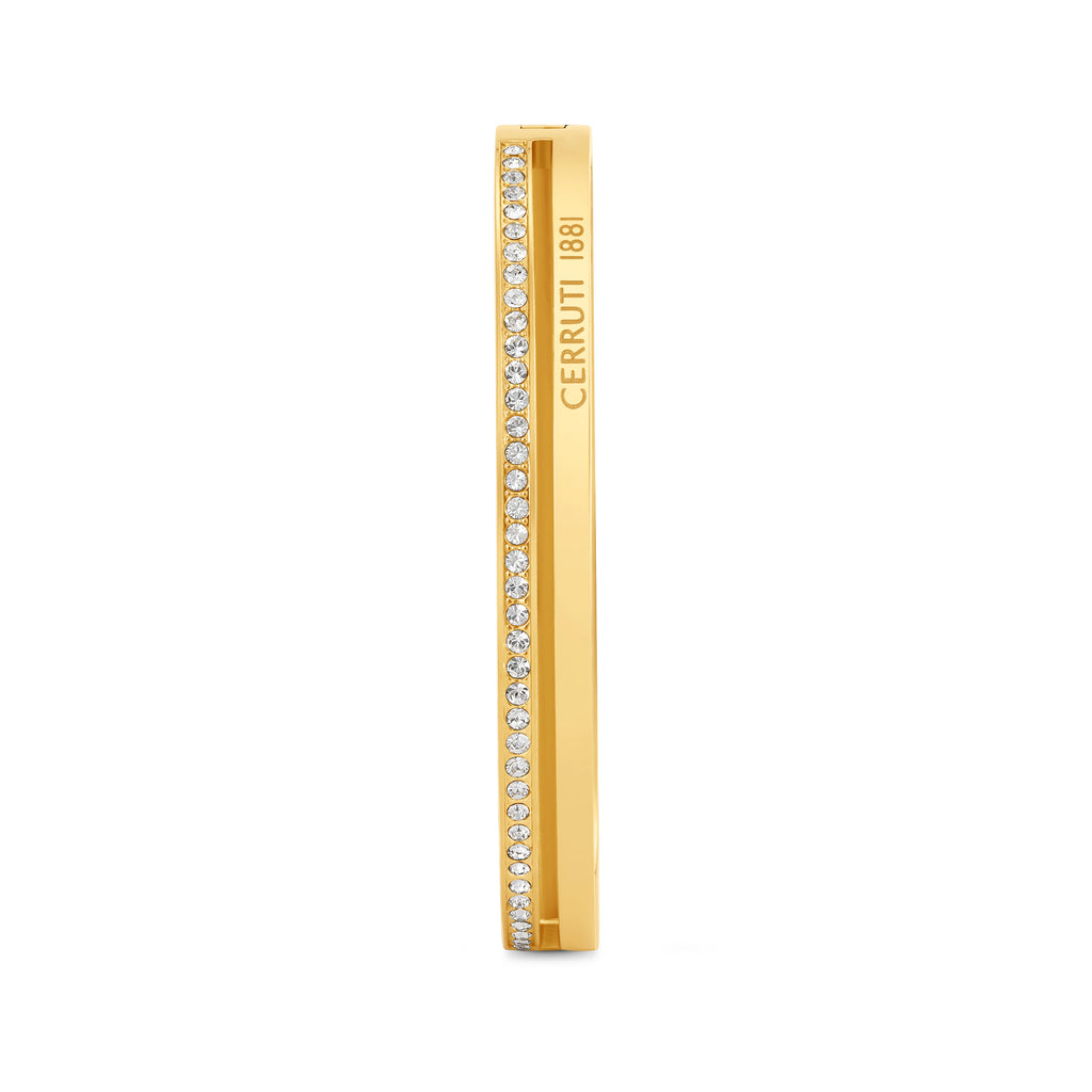 Cerruti Matilde Double Layer Gold Plated Bangle