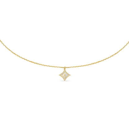 SILVIA Embellished Pendant Necklace