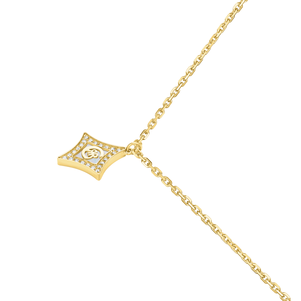 SILVIA Embellished Pendant Necklace
