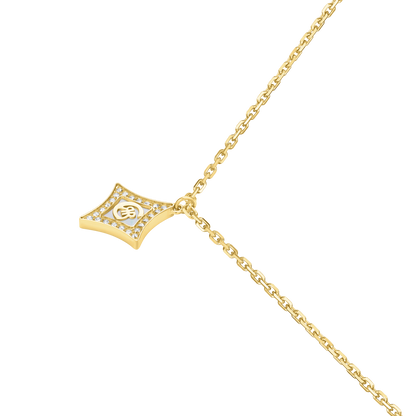 SILVIA Embellished Pendant Necklace