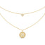 SILVIA Embellished Layered Necklace
