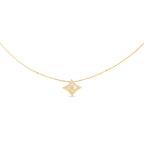 SILVIA Embellished Pendant Necklace