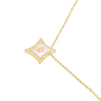 SILVIA Embellished Pendant Necklace
