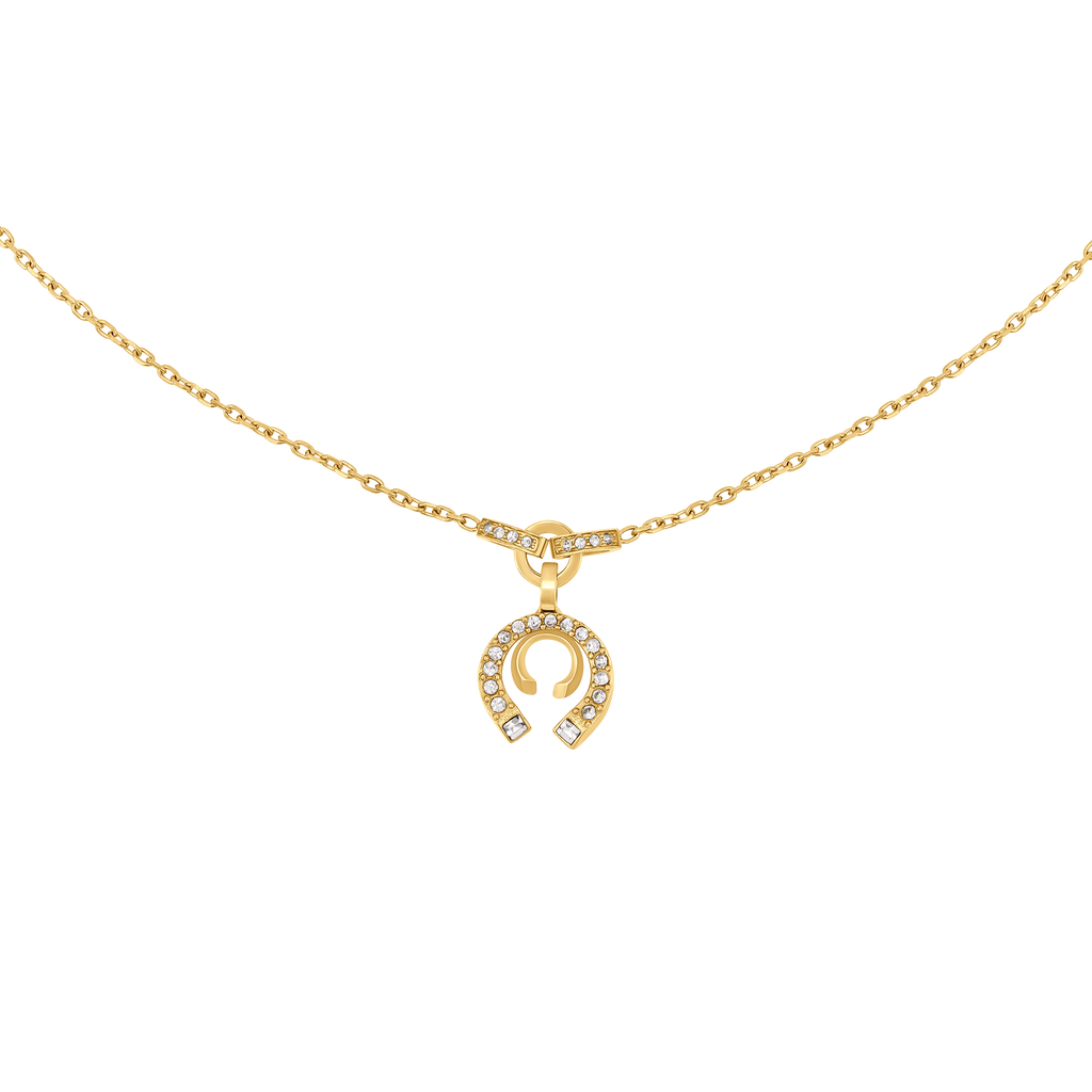Cerruti Amalia Double C Gold Plated Necklace