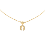 Cerruti Amalia Double C Gold Plated Necklace