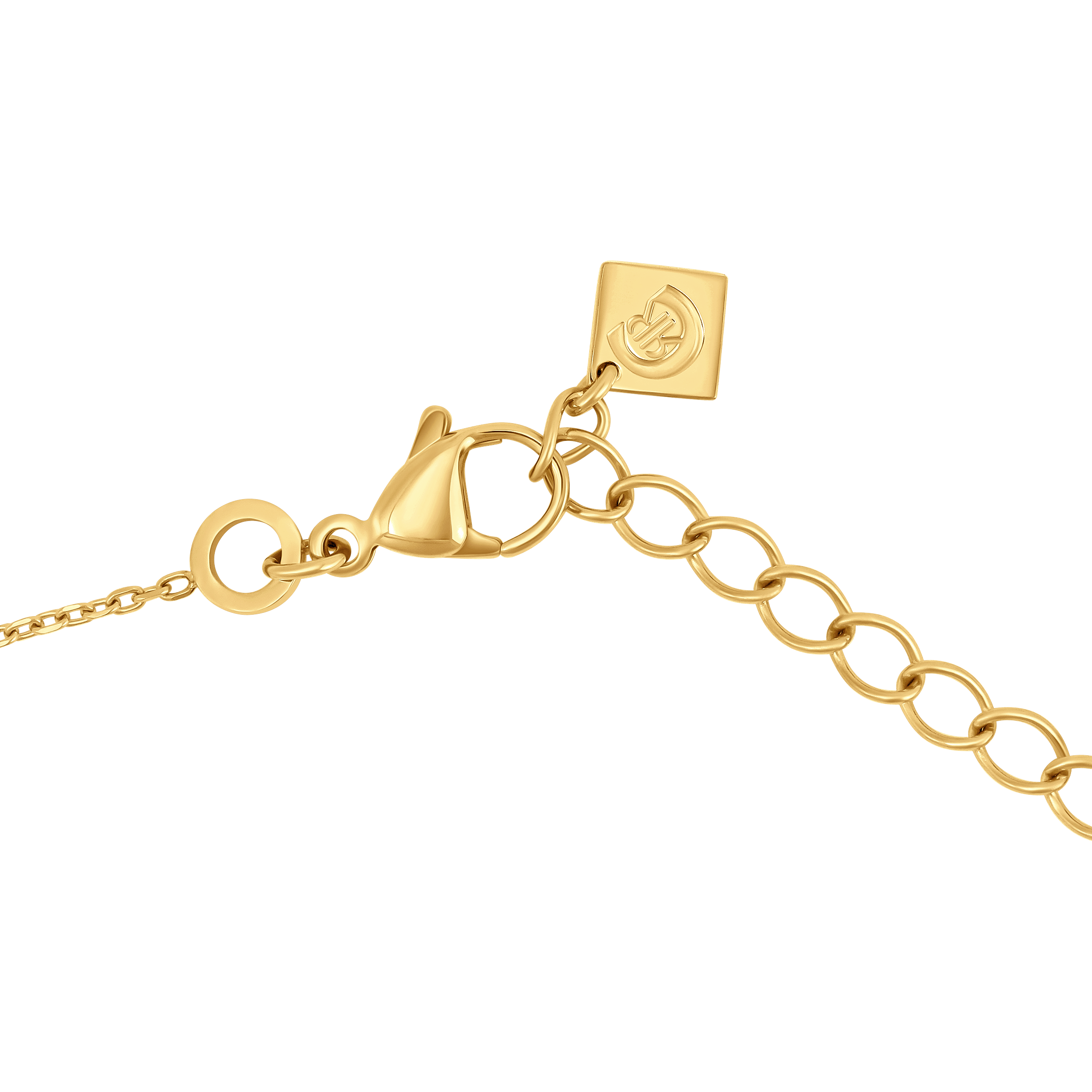 Cerruti Amalia Double C Gold Plated Necklace