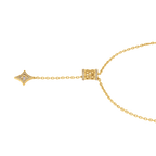 Cerruti Elettra Y-Type Gold Plated Necklace