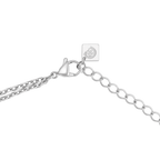 Cerruti Luciana Stainless Steel Necklace with Round Motif