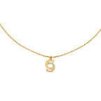Cerruti Marina Double C Logo Gold Plated Necklace