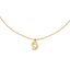 Cerruti Marina Double C Logo Gold Plated Necklace