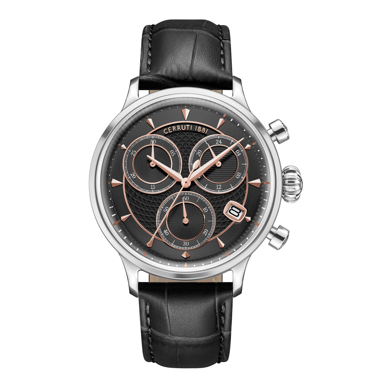Men Dervio Black 40x44.75mm Watch Men Dervio Black 40x44.75mm Watch