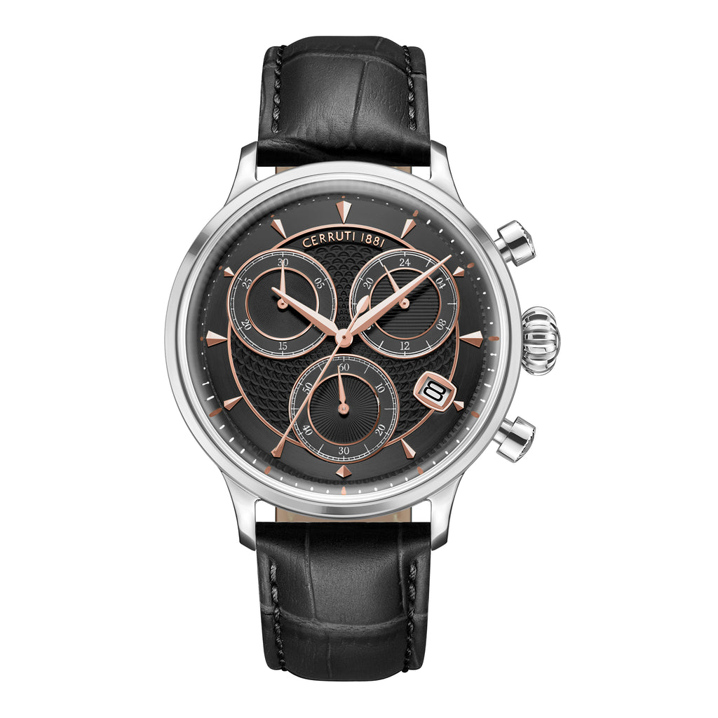 Men Dervio Black 40x44.75mm Watch