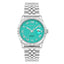 Cerruti 1881 Baccio Gents Turquoise Dial Silver-Tone Stainless Steel Watch