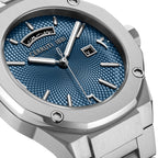 Cerruti Blue Dial Stainless Steel Men's Watch