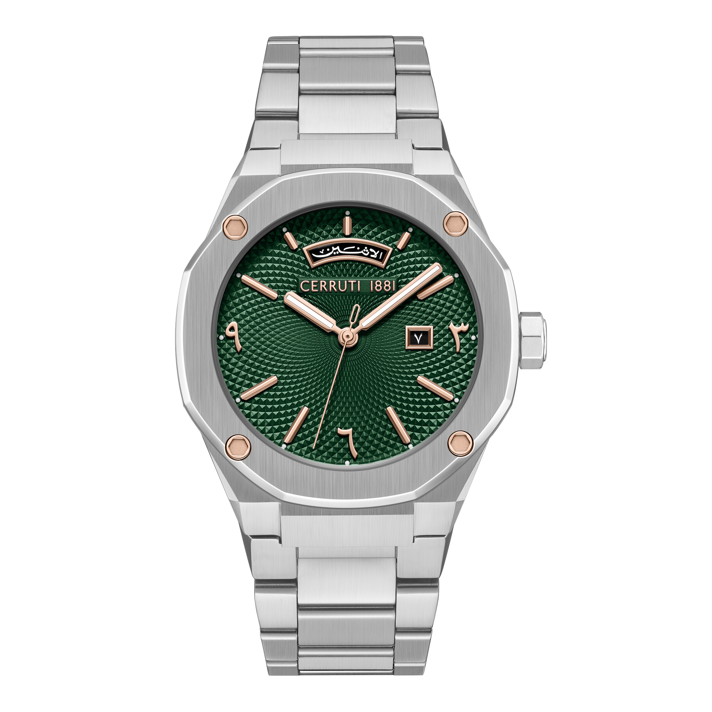 Cerruti Green Dial Stainless Steal Men's Watch Main image