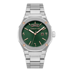 Cerruti Green Dial Stainless Steal Men's Watch