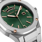 Cerruti Green Dial Stainless Steal Men's Watch