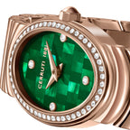 NORCIA Mosaic Green MOP Dial Watch