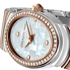 Cerruti  Norcia Women's 22MM Gold Analog Stainless Steel Strap Watch