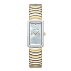 Cerruti Women's Stainless Steel & Gold Plated Watch with White Dial