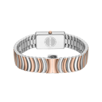 Cerruti Women's Stainless Steel & Rose Gold Watch with White Dial