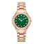 Cerruti Women's Rose Gold Watch with Green Dial & Rose Gold Bracelet
