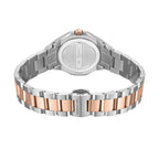 Cerruti Women's Stainless Steel & Rose Gold Watch with White Dial