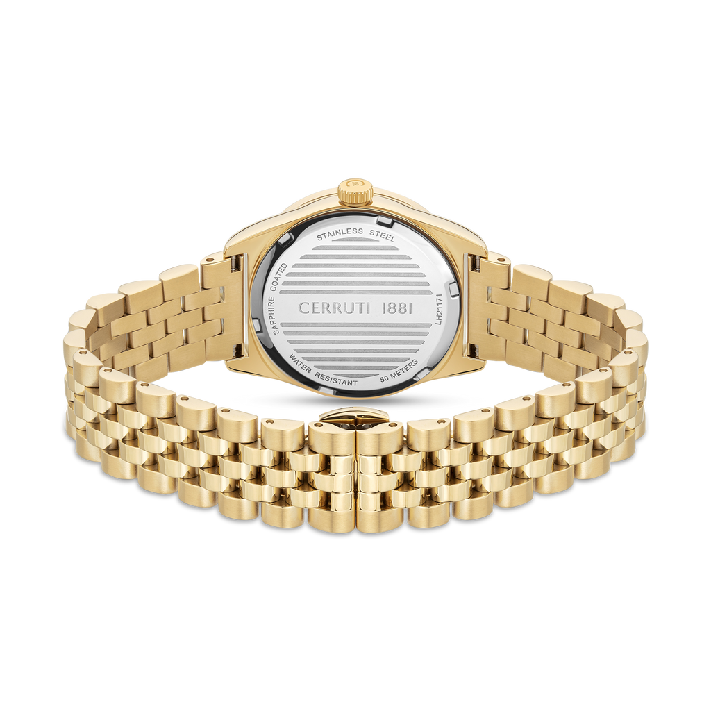 Cerruti 1881 Analog Watch with Stainless Steel Strap