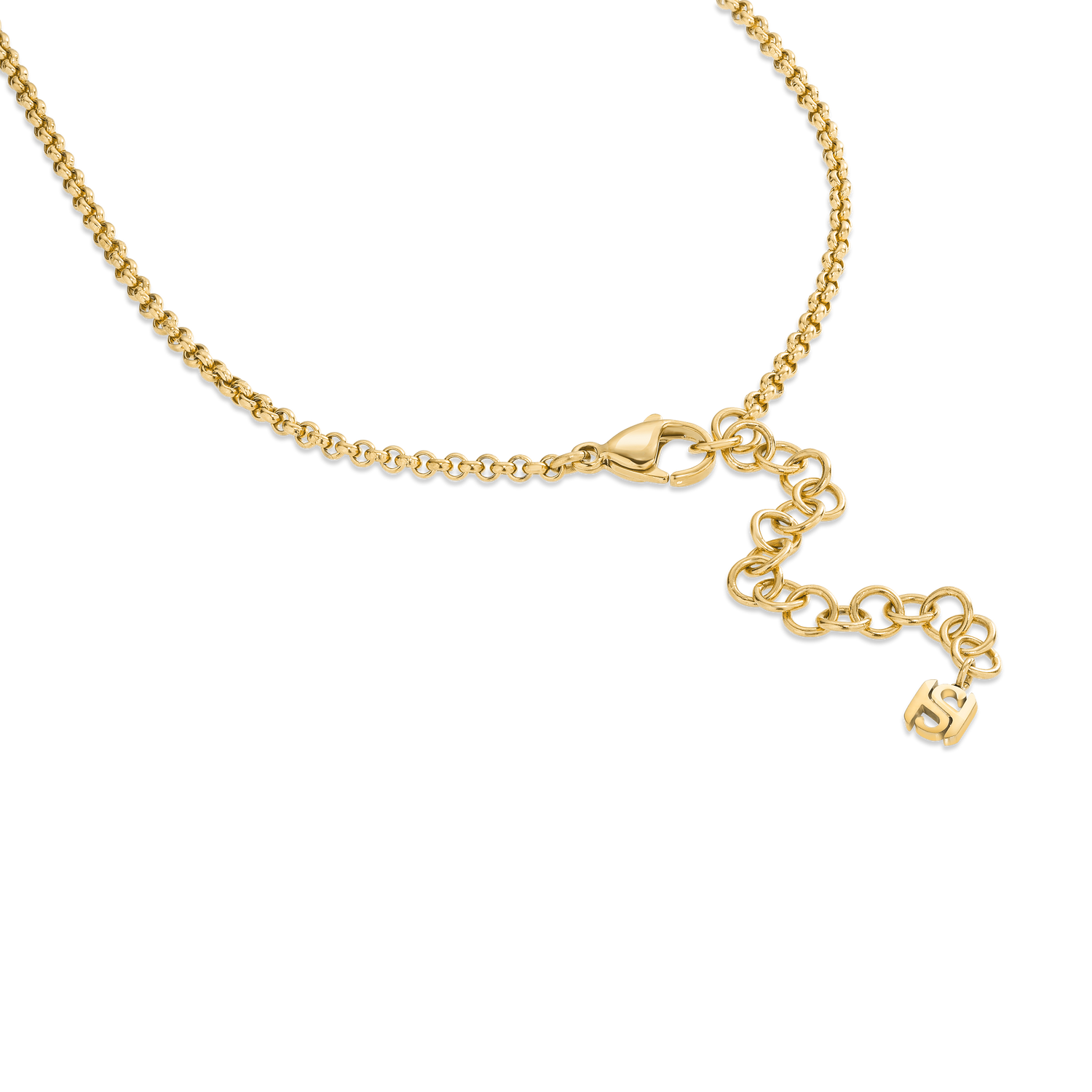 Saint Honore Burj Malachite Flow Small Necklace with SH Logo Saint Honore Burj Malachite Flow Small Necklace with SH Logo