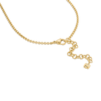 Saint Honore Burj Malachite Flow Small Necklace with SH Logo