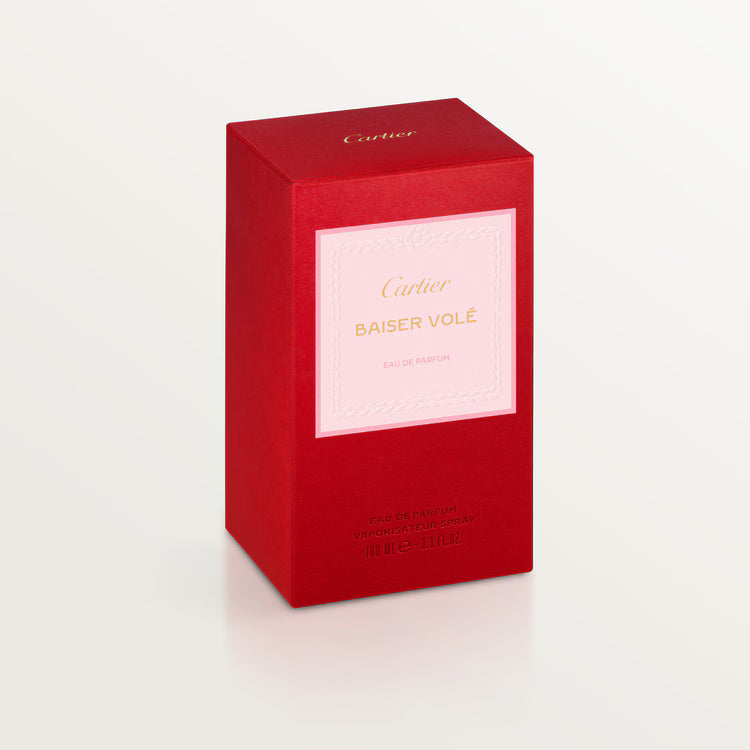 Cartier Baiser Volé Eau de Parfum 100ml women’s floral fragrance bottle – Available for Online Purchase at Paris Gallery Qatar