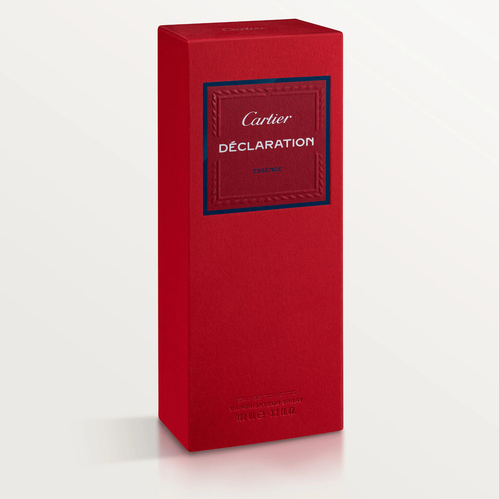 Cartier Déclaration Essence Eau de Toilette 100ml men’s fragrance bottle available at Paris Gallery Qatar
