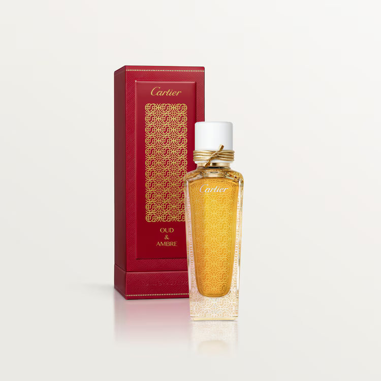 Cartier Les Heures Voyageuses Oud & Amber Eau de Parfum 75ml luxury fragrance available online