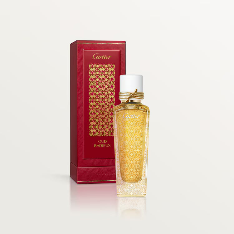 Cartier Les Heures Voyageuses Oud Radieux Eau de Parfum 75ml luxury fragrance