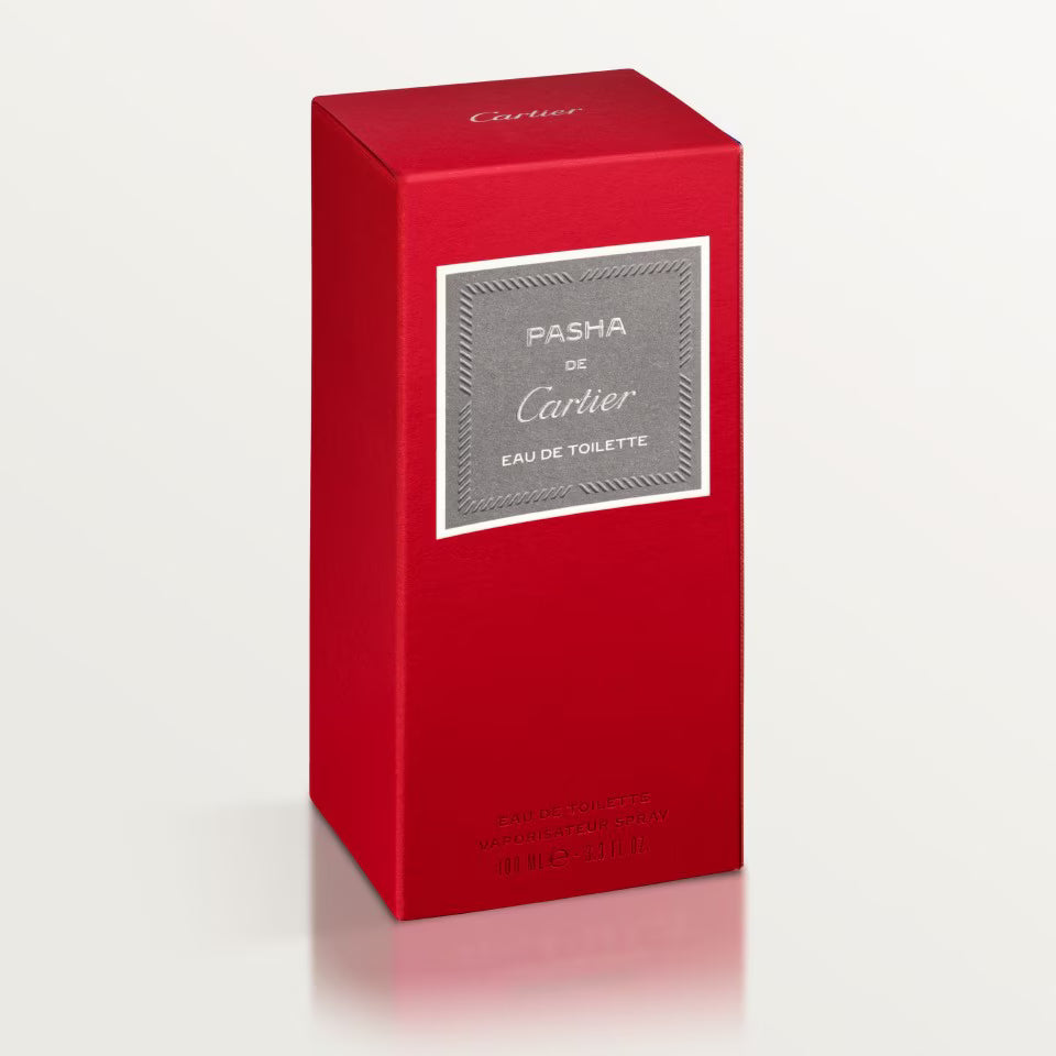 Cartier Pasha EDT 100ml men’s fragrance bottle – Paris Gallery Qatar