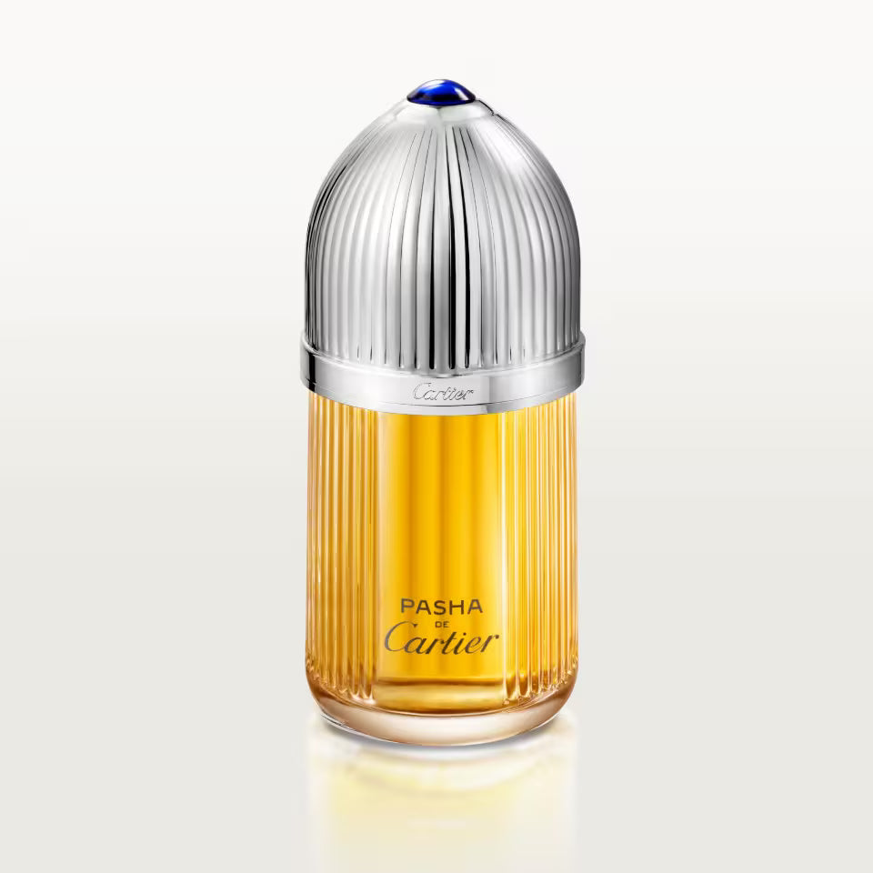 Cartier Pasha Parfum for Men 100ml luxury fragrance bottle available at Paris Gallery Qatar