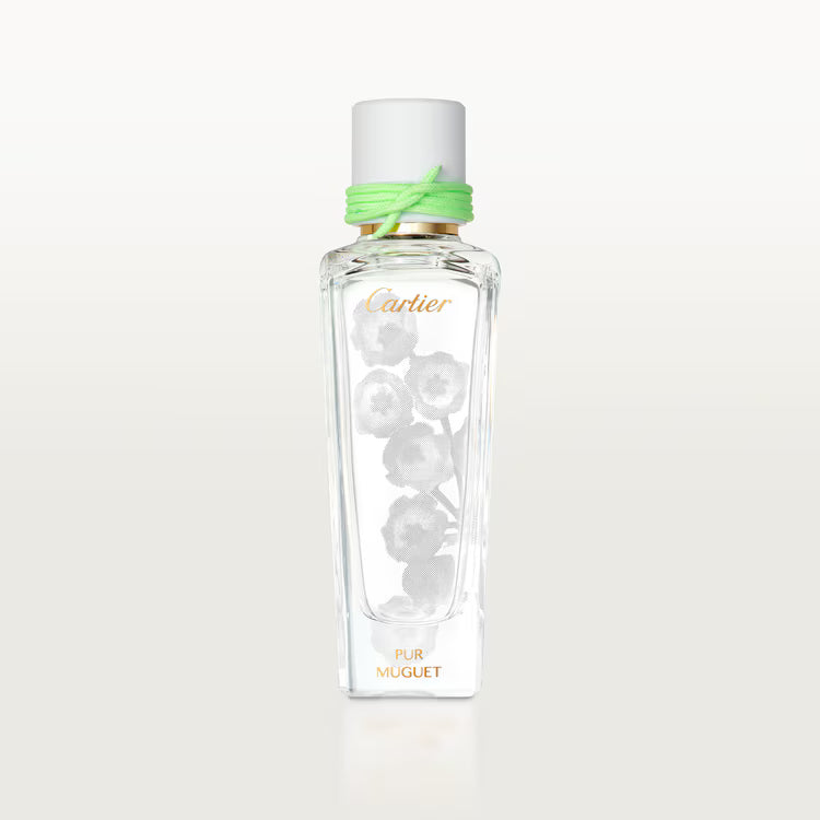 Cartier Pur Muguet Eau de Toilette 75ml floral fragrance bottle available online