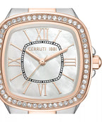 Cerruti 1881 Casale Women’s Watch Mother-of-Pearl Dial Silver Rose Gold at Paris Gallery Qatar