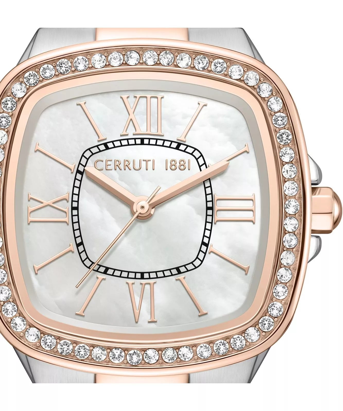 Cerruti 1881 Casale Women’s Watch Mother-of-Pearl Dial Silver Rose Gold at Paris Gallery Qatar