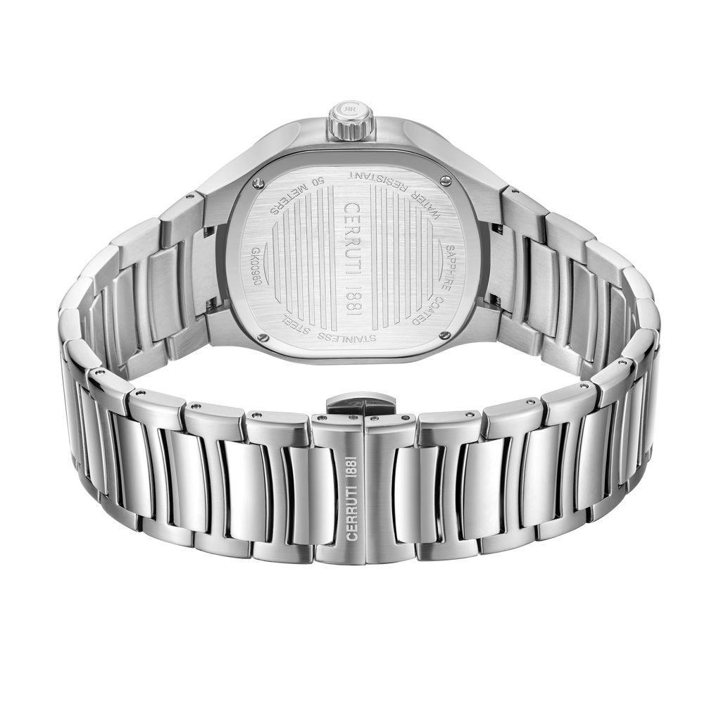 Cerruti 1881 Trento stainless steel watch black dial men luxury watch Available for Online Purchase